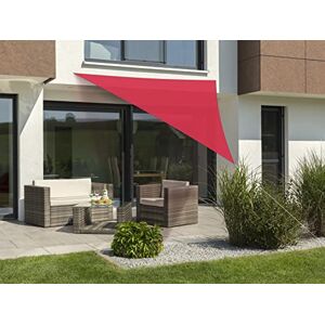 Schneider Tenda da sole Lanzarote rossa, 360 x 360 x 360 cm, triangolare, , poliestere, 0,5 kg Schneider Tenda da sole Lanzarote rossa, 360 x 360 x 360 cm, triangolare, , poliestere, 0,5 kg