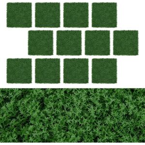 FANTASK 50,5 x 50,5 cm, 12 pezzi, parete artificiale di muschio collegabile tra loro, per giardino, casa, cortile FANTASK 50,5 x 50,5 cm, 12 pezzi, parete artificiale di muschio collegabile tra loro, per giardino, casa, cortile