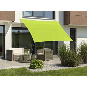 Schneider Tenda da sole Lanzarote verde mela quadrata 360 x 360 cm poliestere 1,3 kg Schneider Tenda da sole Lanzarote verde mela quadrata 360 x 360 cm poliestere 1,3 kg