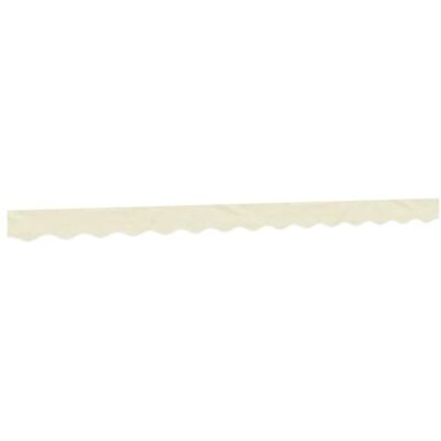 vidaXL Tessuto di Ricambio per Mantovana da Tenda Strisce Crema 330x20 cm vidaXL Tessuto di Ricambio per Mantovana da Tenda Strisce Crema 330x20 cm