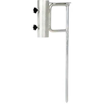 Bo-Camp Rock Ombrello paletti zincati 0 – 42 mm, Argento, 350 x 270 x 270 cm Bo-Camp Rock Ombrello paletti zincati 0 – 42 mm, Argento, 350 x 270 x 270 cm