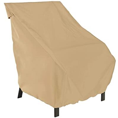 Classic Accessories terrazzo Patio Sedia Meteo Copertura mobili da Giardino, Sabbia, Standard Classic Accessories terrazzo Patio Sedia Meteo Copertura mobili da Giardino, Sabbia, Standard