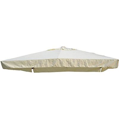 DIMAPLAST Roma 3x4m Telo ombrellone Ecru DIMAPLAST Roma 3x4m Telo ombrellone Ecru