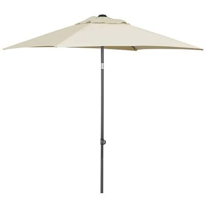 Dehner Andros, ca. 210 x 150 x 160 cm, Poliestere, Beige Dehner Andros, ca. 210 x 150 x 160 cm, Poliestere, Beige
