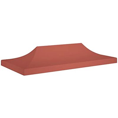 vidaXL Tenda da festa Terracotta 6x3m Copertura di ricambio vidaXL Tenda da festa Terracotta 6x3m Copertura di ricambio