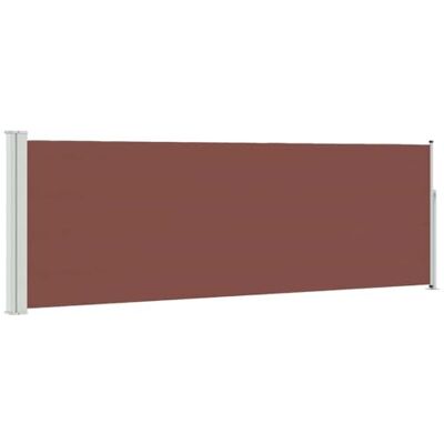 vidaXL Tenda laterale estensibile 100x300 cm Marrone - Tenda laterale vidaXL Tenda laterale estensibile 100x300 cm Marrone - Tenda laterale
