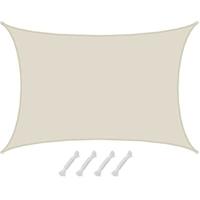 AMANKA 98% Protezione UV: Vela Ombreggiante 5x6 Impermeabile Vele Parasole da Esterno Tela Ombreggiante da Giardino Parasole Vela Giardino Telo Pergole Telo per Tende da Esterno Tend Ombra Mare AMANKA 98% Protezione UV: Vela Ombreggiante 5x6 Impermeabile Vele Parasole da Esterno Tela Ombreggiante da Giardino Parasole Vela Giardino Telo Pergole Telo per Tende da Esterno Tend Ombra Mare