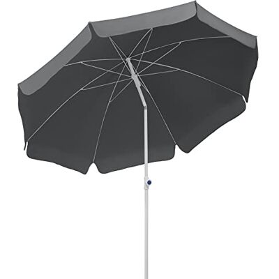 Schneider Ibiza Ombrellone rotondo, 240 cm, struttura in acciaio, rivestimento in poliestere, 2,8 kg Schneider Ibiza Ombrellone rotondo, 240 cm, struttura in acciaio, rivestimento in poliestere, 2,8 kg