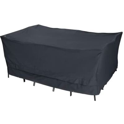 Tepro Universale, Gruppo Telo di Copertura, Rettangolare, Grande, Nero, 150 x 350 x 95 cm, Tepro Universale, Gruppo Telo di Copertura, Rettangolare, Grande, Nero, 150 x 350 x 95 cm,