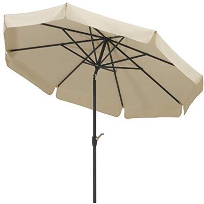 Schneider Ombrellone Orlando, naturale, rotondo da 270 cm, , struttura in alluminio/acciaio, rivestimento in poliestere, 5,7 kg Schneider Ombrellone Orlando, naturale, rotondo da 270 cm, , struttura in alluminio/acciaio, rivestimento in poliestere, 5,7 kg