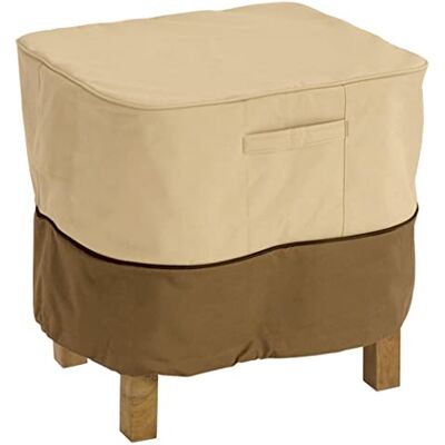 Classic Accessories Copertura per ottomana/tavolinetto Quadrato da Giardino, Veranda Classic Accessories Copertura per ottomana/tavolinetto Quadrato da Giardino, Veranda