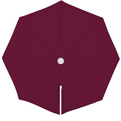 paramondo Telo di Ricambio per Ombrellone da Giardino Parapenda Ø 3,5 m Rotondo, incl. Air Vent, Lavabile, Bordeaux paramondo Telo di Ricambio per Ombrellone da Giardino Parapenda Ø 3,5 m Rotondo, incl. Air Vent, Lavabile, Bordeaux