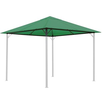 QUICK STAR Tetto di ricambio per gazebo da giardino, 250 g, 3 x 3 m, verde anticato QUICK STAR Tetto di ricambio per gazebo da giardino, 250 g, 3 x 3 m, verde anticato