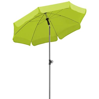 Schneider Locarno, Ombrellone rotondo, colore: Verde (Apfelgrün), Ø ca. 150 cm Schneider Locarno, Ombrellone rotondo, colore: Verde (Apfelgrün), Ø ca. 150 cm