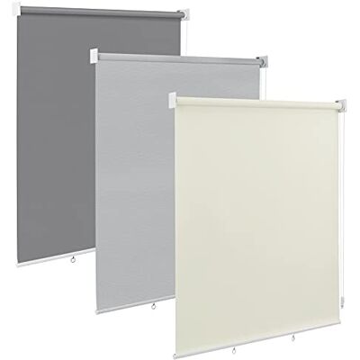 WOLTU Tenda da Sole Verticale con Catenella, Beige 100x240 cm WOLTU Tenda da Sole Verticale con Catenella, Beige 100x240 cm