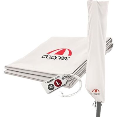 Doppler copertura per ombrellone da giardino I Copertura antipioggia per ombrellone con ø max. 350 cm I Copertura per ombrellone resistente alle intemperie con zip e asta di comando Doppler copertura per ombrellone da giardino I Copertura antipioggia per ombrellone con ø max. 350 cm I Copertura per ombrellone resistente alle intemperie con zip e asta di comando