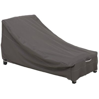 Classic Accessories Ravenna Patio Day Chaise Lounge, copertura per mobili da esterni, tessuto resistente e impermeabile, colore: tortora, medio Classic Accessories Ravenna Patio Day Chaise Lounge, copertura per mobili da esterni, tessuto resistente e impermeabile, colore: tortora, medio