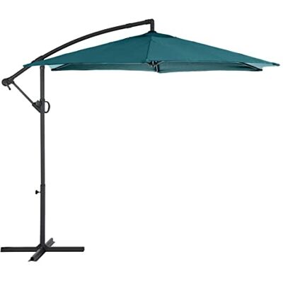 HESPERIDE Ombrellone rotondo decentrato Janeiro 3 m, colore: Blu HESPERIDE Ombrellone rotondo decentrato Janeiro 3 m, colore: Blu