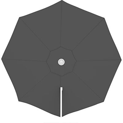 paramondo Telo di Ricambio per Ombrellone da Giardino Parapenda Ø 3,5 m Rotondo, incl. Air Vent, Lavabile, Grigio paramondo Telo di Ricambio per Ombrellone da Giardino Parapenda Ø 3,5 m Rotondo, incl. Air Vent, Lavabile, Grigio