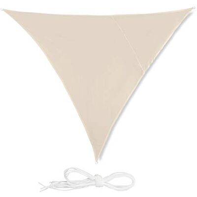 Relaxdays Tenda da sole triangolare beige - 3x3x3 m Relaxdays Tenda da sole triangolare beige - 3x3x3 m