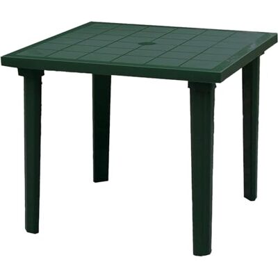 BICA Weekend Tavolo Quadrato, Resina, Verde, 80 x 80 cm BICA Weekend Tavolo Quadrato, Resina, Verde, 80 x 80 cm