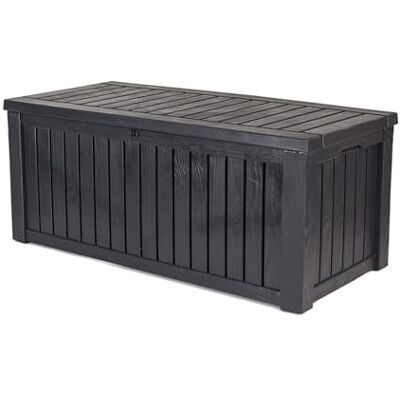 Keter 197730 Scatola per cuscino, colore: Grigio Antracite Keter 197730 Scatola per cuscino, colore: Grigio Antracite