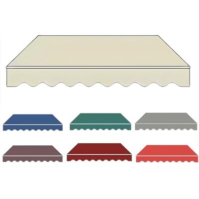 Generic Telo di Ricambio per Tende da Sole Retrattile, Tessuto di Ricambio Impermeabile,Tende da Esterno per Patio Balcone e Spazi Esterni(Beige,280x200cm) Generic Telo di Ricambio per Tende da Sole Retrattile, Tessuto di Ricambio Impermeabile,Tende da Esterno per Patio Balcone e Spazi Esterni(Beige,280x200cm)
