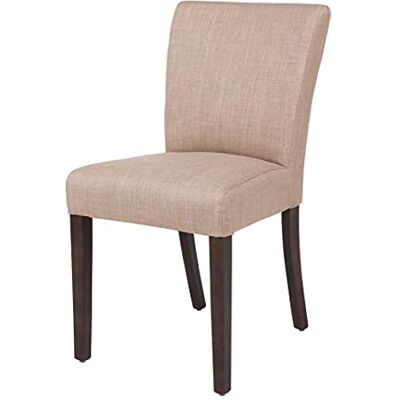 Bolero contemporanea sedia da pranzo, beige (confezione da 2) Bolero contemporanea sedia da pranzo, beige (confezione da 2)