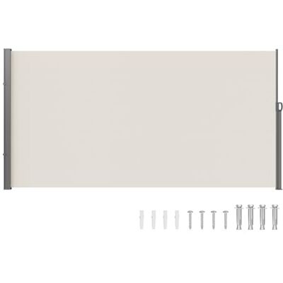 VEVOR Tenda Laterale Retrattile, Schermo Privacy Esterno Giardino Balcone Terrazza 180x350 cm, Frangivista Retrattile Poliestere 180g Impermeabile, UV30+ Paravento Divisorio per Cortile Balcone Beige VEVOR Tenda Laterale Retrattile, Schermo Privacy Esterno Giardino Balcone Terrazza 180x350 cm, Frangivista Retrattile Poliestere 180g Impermeabile, UV30+ Paravento Divisorio per Cortile Balcone Beige