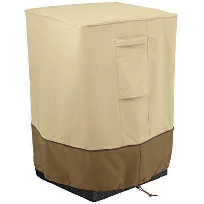 Classic Accessories Veranda Square Patio Fire Column Cover Classic Accessories Veranda Square Patio Fire Column Cover