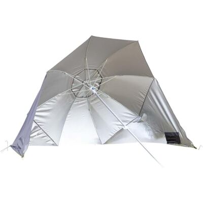Bo-Camp BC Parasol de playa con paredes laterales per campeggiatori e outdoor, per comfort e praticità all’aperto Bo-Camp BC Parasol de playa con paredes laterales per campeggiatori e outdoor, per comfort e praticità all’aperto