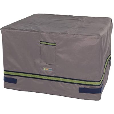Duck Covers Soteria Rainproof Cover quadrata Fire Pit da 32 Duck Covers Soteria Rainproof Cover quadrata Fire Pit da 32