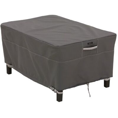 Classic Accessories Ravenna Rettangolare ottomano/Tavolino, Colore Taupe Classic Accessories Ravenna Rettangolare ottomano/Tavolino, Colore Taupe