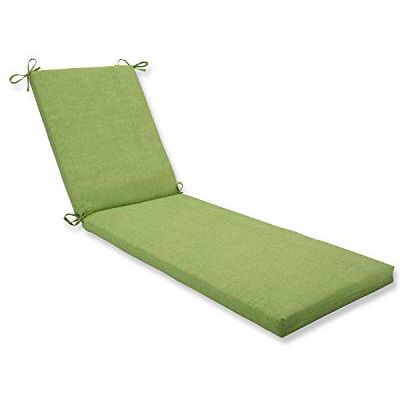 Pillow Perfect Indoor/Outdoor Green Textured Solid Chaise Lounge Cushion, 80 in. L X 23 in. W X 3 in. D Pillow Perfect Indoor/Outdoor Green Textured Solid Chaise Lounge Cushion, 80 in. L X 23 in. W X 3 in. D