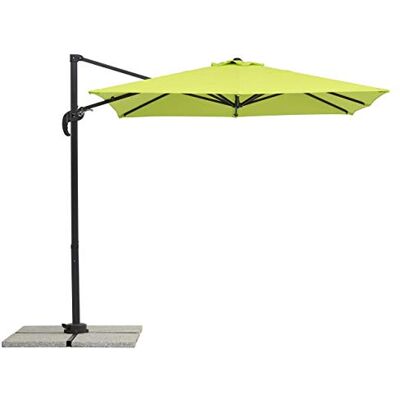 Schneider Rhodos Ombrello da Sarto Junior, Colore: Verde Mela 230 x 230 cm, 8 Pezzi, ombrellone Quadrato Schneider Rhodos Ombrello da Sarto Junior, Colore: Verde Mela 230 x 230 cm, 8 Pezzi, ombrellone Quadrato