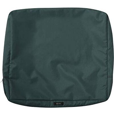 Classic Accessories Ravenna, federa per cuscino per la schiena del patio, resistente per esterni, verde reale, 53 cm di lunghezza x 50 cm di larghezza x 10 cm di spessore Classic Accessories Ravenna, federa per cuscino per la schiena del patio, resistente per esterni, verde reale, 53 cm di lunghezza x 50 cm di larghezza x 10 cm di spessore