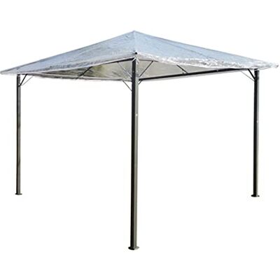 QUICK STAR Gazebo di protezione 3 x 3 m Nizza impermeabile trasparente QUICK STAR Gazebo di protezione 3 x 3 m Nizza impermeabile trasparente