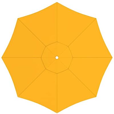 paramondo Telo di Ricambio per Ombrellone da Giardino Interpara Rotondo Ø 350cm, incl. Air Vent, Lavabile, Giallo paramondo Telo di Ricambio per Ombrellone da Giardino Interpara Rotondo Ø 350cm, incl. Air Vent, Lavabile, Giallo