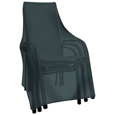 Tepro Telo di Copertura Universale per sedie impilabili da Giardino, Nero (65 x 65 x 150 cm) Tepro Telo di Copertura Universale per sedie impilabili da Giardino, Nero (65 x 65 x 150 cm)