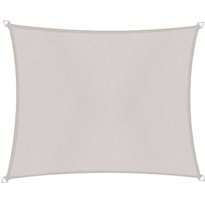 Windhager Tenda da Sole CANNES, rettangolare grigio chiaro, 100% poliestere riciclato, 2.7 x 1.4 m, 150 g/m², Protezione Solare per Balcone, incl corda di fissaggio, repellente al vento e all'acqua Windhager Tenda da Sole CANNES, rettangolare grigio chiaro, 100% poliestere riciclato, 2.7 x 1.4 m, 150 g/m², Protezione Solare per Balcone, incl corda di fissaggio, repellente al vento e all'acqua
