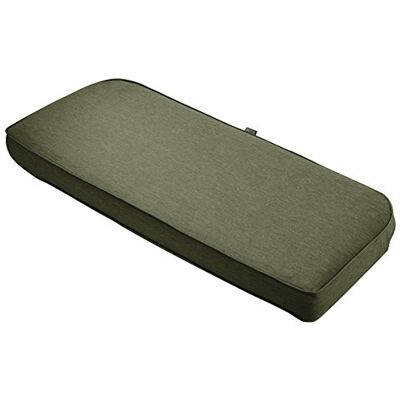 Classic Accessories Montlake FadeSafe Cuscino per panca/divano da esterni, impermeabile, 104 x 45 x 7,6 cm, per dondolo, mobili da patio, colore: verde felce Classic Accessories Montlake FadeSafe Cuscino per panca/divano da esterni, impermeabile, 104 x 45 x 7,6 cm, per dondolo, mobili da patio, colore: verde felce