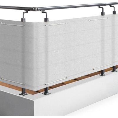 Sol Royal SolVision HB Frangivista Balcone 90x600 cm Bianco Sol Royal SolVision HB Frangivista Balcone 90x600 cm Bianco