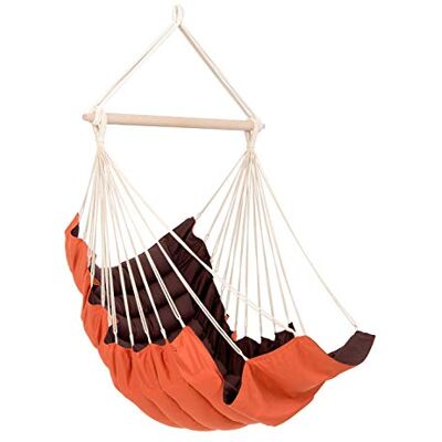 AMAZONAS Hammock AZ-2020260 Poltrona Sospesa Terracotta, Marrone, 70x110x170 cm AMAZONAS Hammock AZ-2020260 Poltrona Sospesa Terracotta, Marrone, 70x110x170 cm
