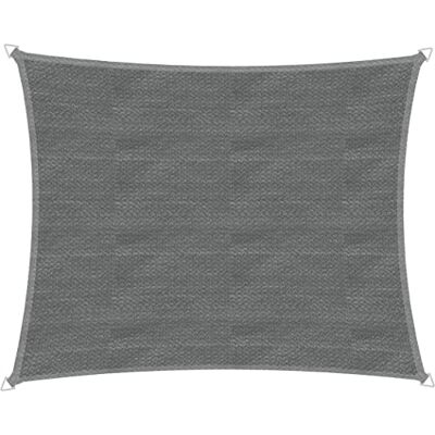 Windhager Tenda Parasole Capri Rettangolare, 3 x 4 m, Protezione Solare per Giardino e terrazza, Resistente ai Raggi UV e alle intemperie, Grigio, Windhager Tenda Parasole Capri Rettangolare, 3 x 4 m, Protezione Solare per Giardino e terrazza, Resistente ai Raggi UV e alle intemperie, Grigio,