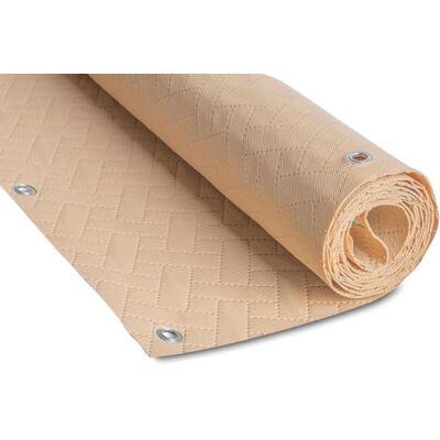 COVER IT Frangivista per Balcone Premium 240 g/m² su Misura 75 cm – Frangivista con Trama Goffrata per Balcone, terrazza e ringhiera, Beige COVER IT Frangivista per Balcone Premium 240 g/m² su Misura 75 cm – Frangivista con Trama Goffrata per Balcone, terrazza e ringhiera, Beige