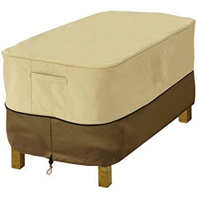 Classic Accessories Veranda Copertura per OTTOMANA/TAVOLINO – Rettangolare, XS Classic Accessories Veranda Copertura per OTTOMANA/TAVOLINO – Rettangolare, XS