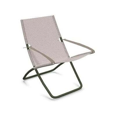 EMU Sdraio Snooze Bianco/Citronella in Acciaio Verniciato Giardino Esterno Piscina EMU Sdraio Snooze Bianco/Citronella in Acciaio Verniciato Giardino Esterno Piscina
