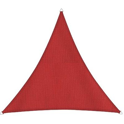 Windhager Cannes Parasole Triangolare, 4 x 4 m, per Giardino e terrazzo, Resistente ai Raggi UV e alle intemperie, Colore: Rosso Windhager Cannes Parasole Triangolare, 4 x 4 m, per Giardino e terrazzo, Resistente ai Raggi UV e alle intemperie, Colore: Rosso