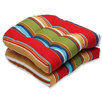 Pillow Perfect Outdoor Westport Set di 2 cuscini da giardino in vimini, multicolore Pillow Perfect Outdoor Westport Set di 2 cuscini da giardino in vimini, multicolore
