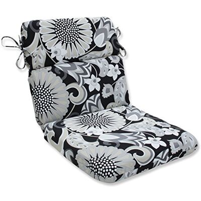 Pillow Perfect Sophia Sedia con Angoli arrotondati, in Grafite, Colore: Nero Pillow Perfect Sophia Sedia con Angoli arrotondati, in Grafite, Colore: Nero